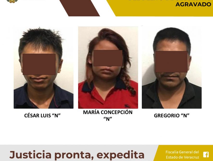 Sentenciados a 95 años de prisión como responsables del delito de secuestro agravado