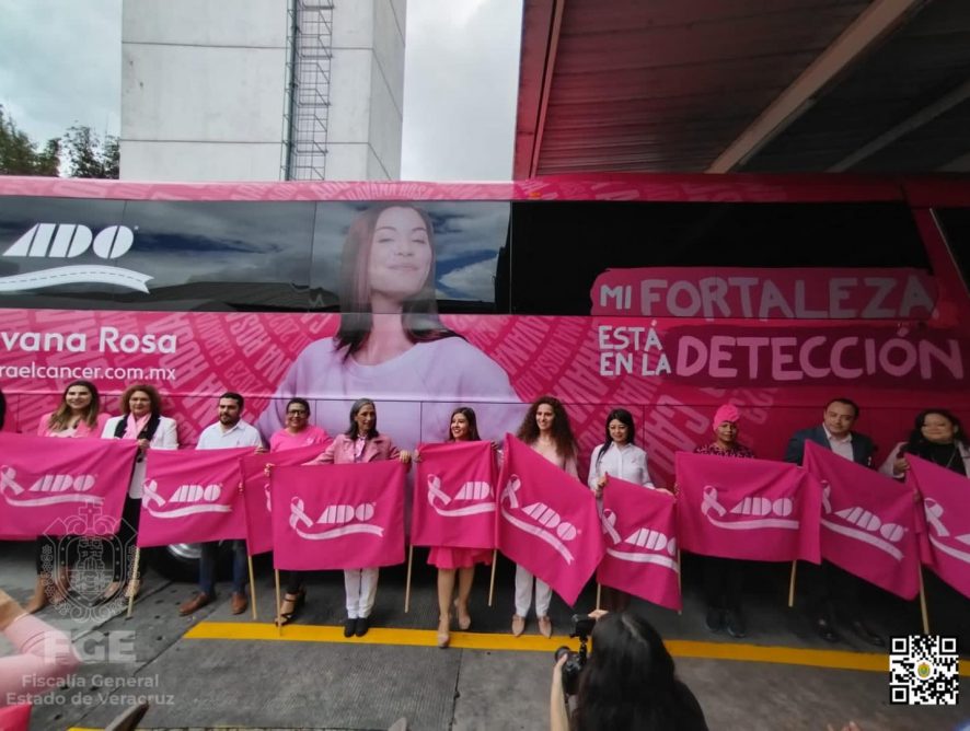 FGE participa en el inicio de la campaña para la detección y prevención del cáncer de mama, “Mi Fortaleza está en la Detección" Caravana Rosa 2023.