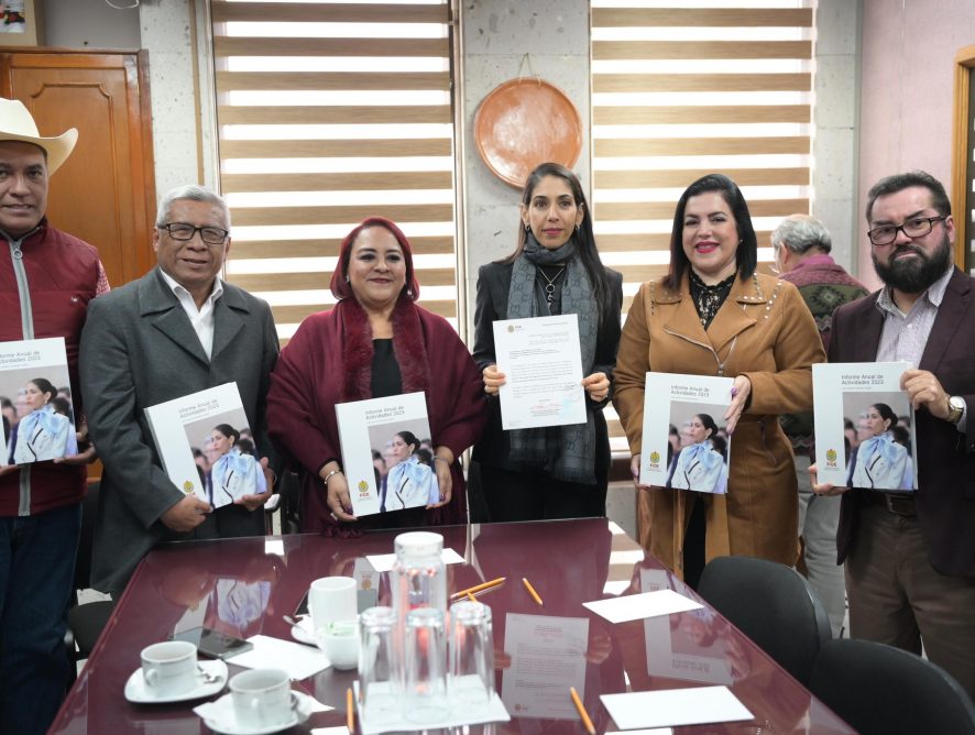 Fiscal General entrega informe de actividades 2023 al Congreso Estatal