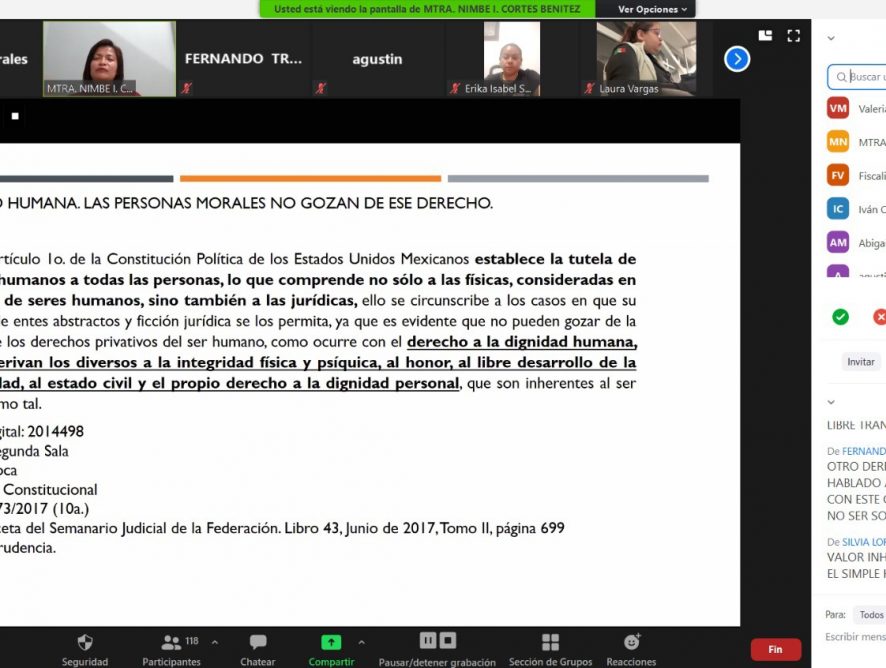 FGE imparte jornada de capacitación denominada “Programa de capacitación en materia de prevención, investigación y persecución del delito de tortura y otros tratos o penas crueles, inhumanas o degradantes”.