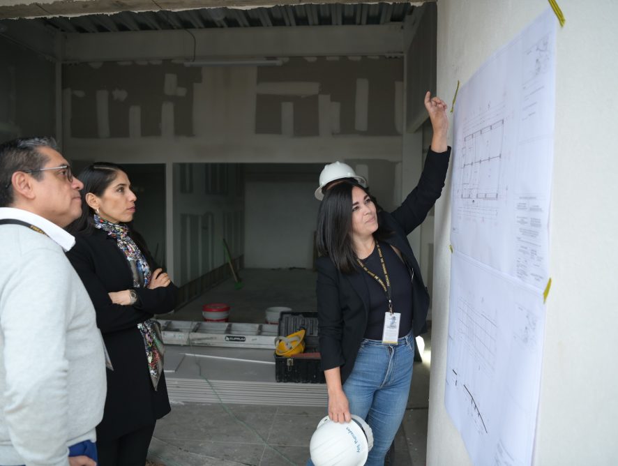 Fiscal General supervisa avances en la construcción de la bodega de indicios