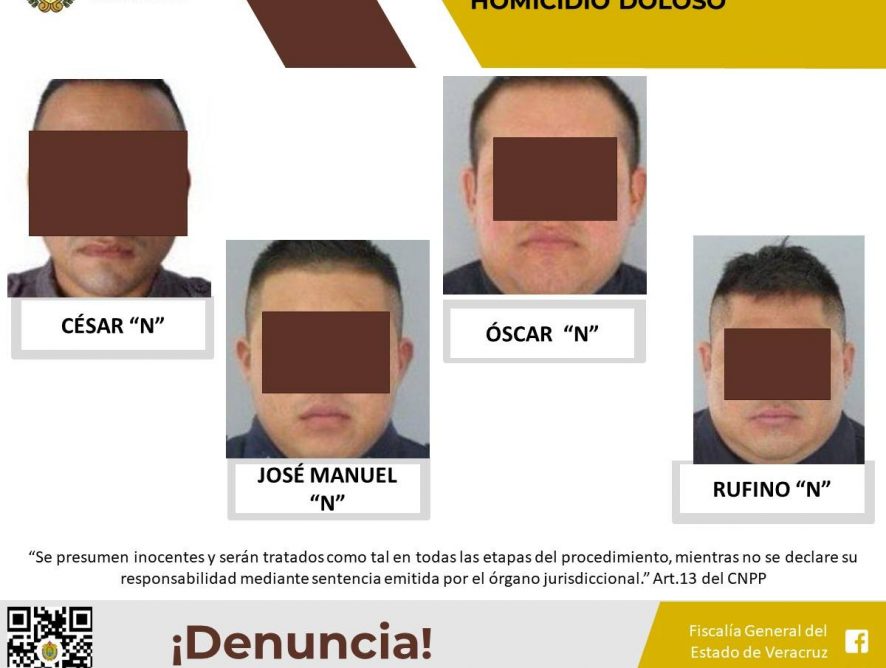 Imputados cuatro policías de Lerdo de Tejada por presunto homicidio doloso