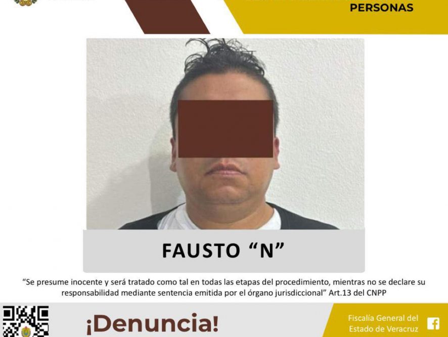 Imputado Fausto “N” como presunto responsable del delito de desaparición forzada de personas