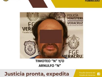 Sentenciado a 55 años de prisión como responsable del delito de feminicidio