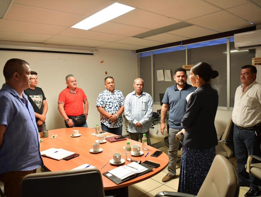 FISCAL GENERAL SOSTIENE REUNIÓN CON EL DIRECTOR Y DELEGADOS DE LA POLICÍA MINISTERIAL