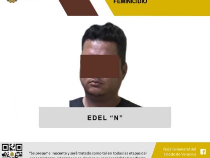 Prisión Preventiva Justificada a presunto feminicida de Alvarado