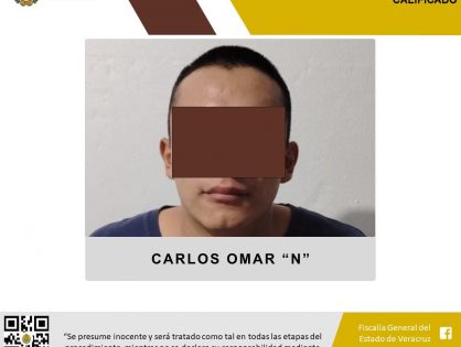 Detenido como probable responsable del delito de homicidio doloso calificado