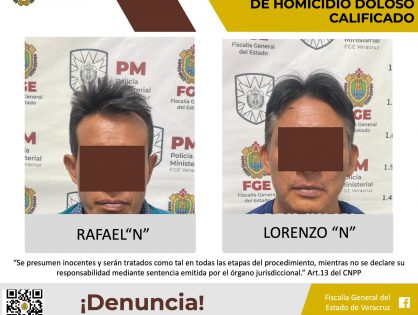 IMPUTADOS COMO PROBABLES RESPONSABLES DEL DELITO DE HOMICIDIO DOLOSO CALIFICADO