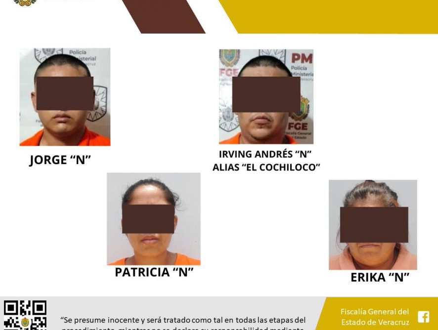 Detenidos como probables responsables del delito de homicidio doloso calificado