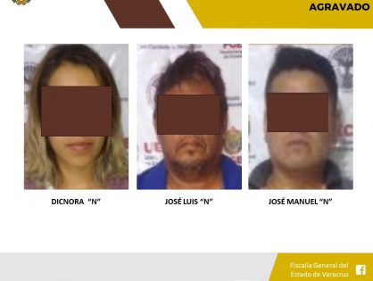 Sentenciados a 50 años de prisión como responsables del delito de secuestro agravado