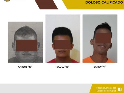 Sentenciados a 20 años de prisión como responsables del delito de homicidio doloso calificado