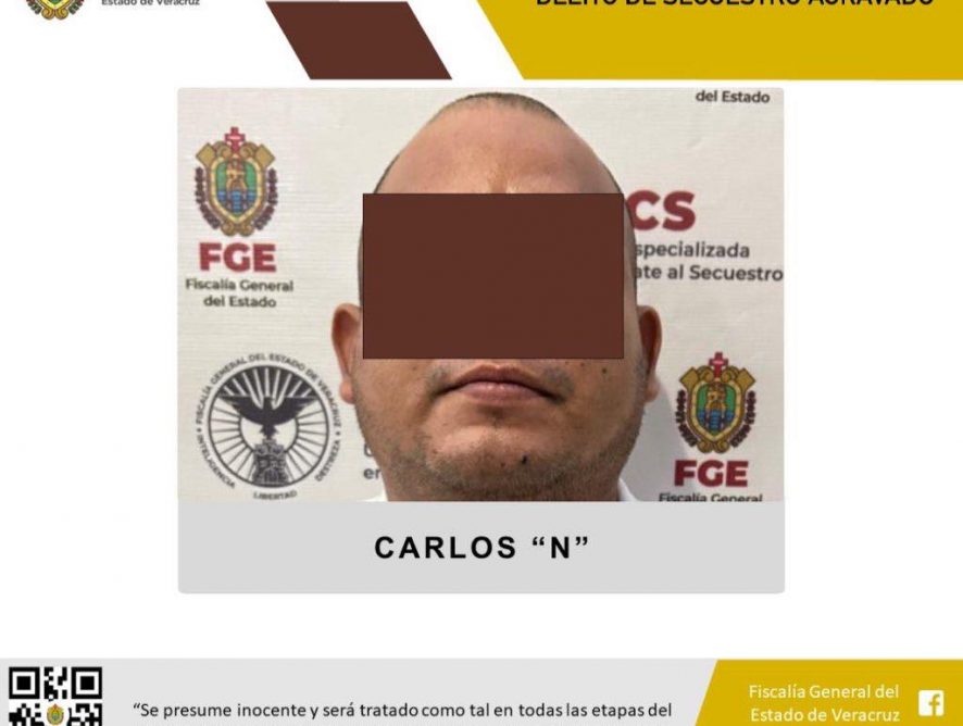 Vinculado a proceso como probable responsable del delito de secuestro agravado