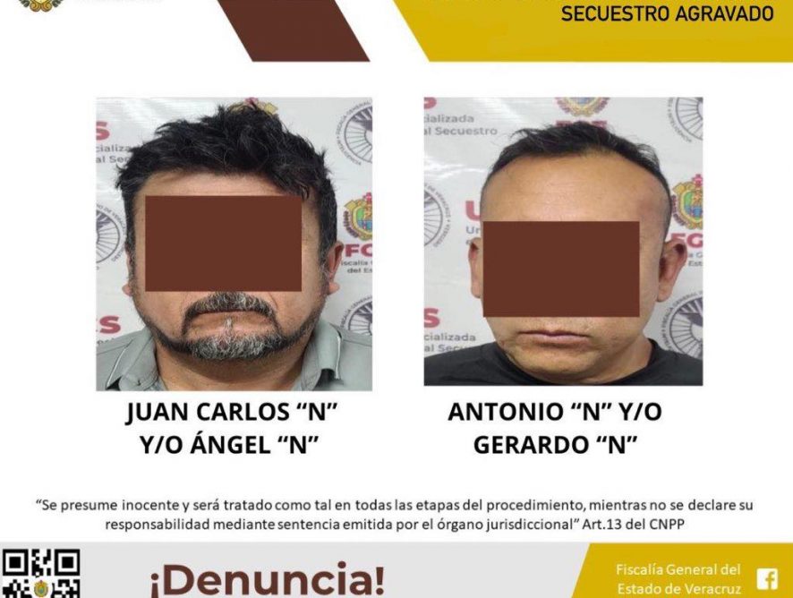 Vinculados a proceso como probables responsables de los delitos de secuestro específico y secuestro agravado