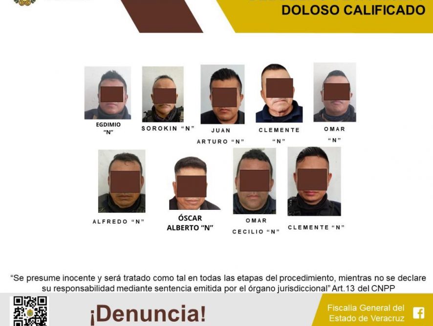 Imputados como probables responsables del delito de homicidio doloso calificado