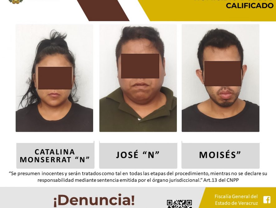 Imputados como probables responsables del delito de homicidio doloso calificado