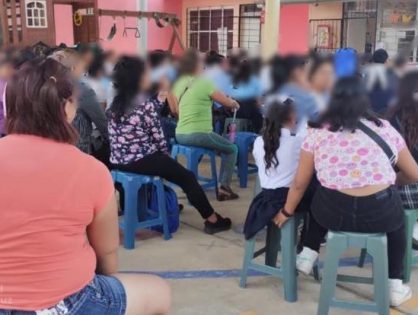 Capacita UECS a alumnos y padres de familia en los delitos de engaño telefónico y extorsión