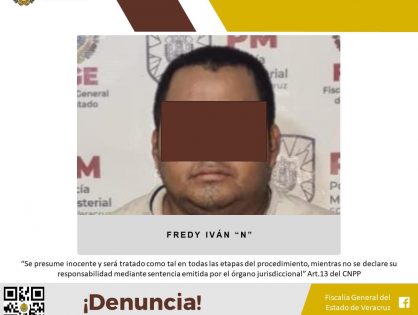 Detenido como probable responsable del delito de homicidio calificado