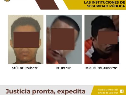 Sentenciados a 24 años de prisión como responsables de los delitos de homicidio doloso calificado y contra las instituciones de seguridad pública