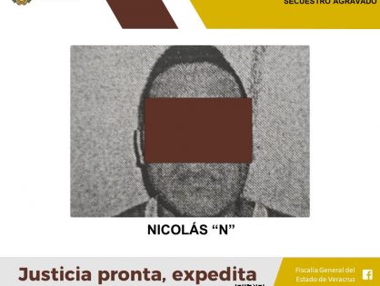 Sentenciado a 111 años y 3 meses de prisión como responsable del delito de secuestro agravado