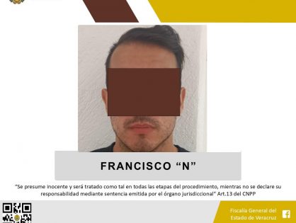 Detenido como probable responsable del delito de feminicidio