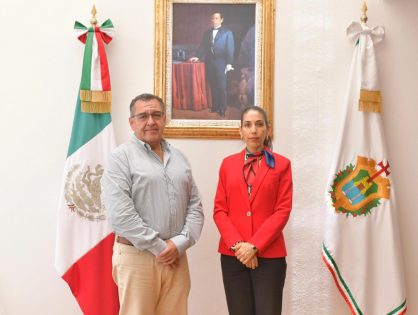 LA FISCAL GENERAL SOSTIENE REUNIÓN CON EL FISCAL FEDERAL EN EL ESTADO DE VERACRUZ