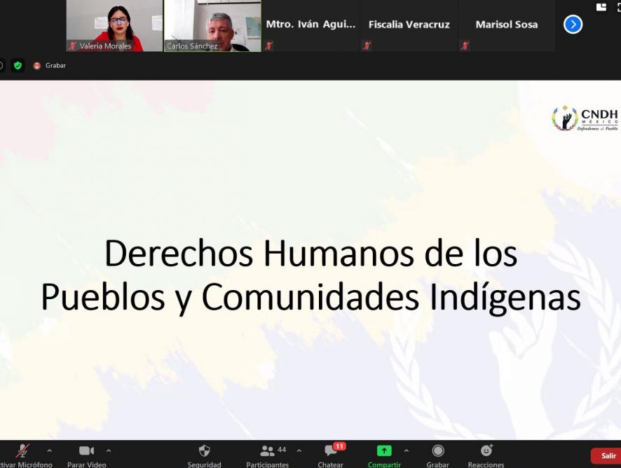 FGE imparte capacitación denominada “Derechos Humanos de los Pueblos y Comunidades Indígenas”