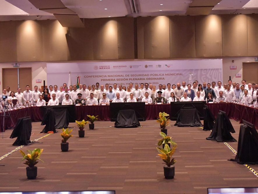 FISCAL GENERAL ASISTE A LA PRIMERA ASAMBLEA PLENARIA ORDINARIA 2024, DE LA CONFERENCIA NACIONAL DE SEGURIDAD PÚBLICA MUNICIPAL