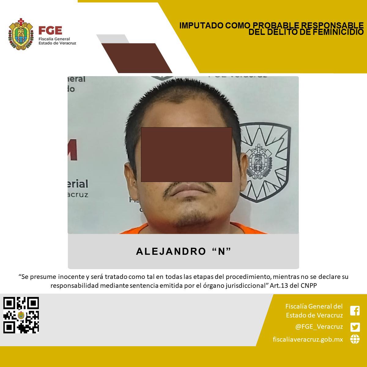 PRISIÓN PREVENTIVA PARA ALEJANDRO “N”