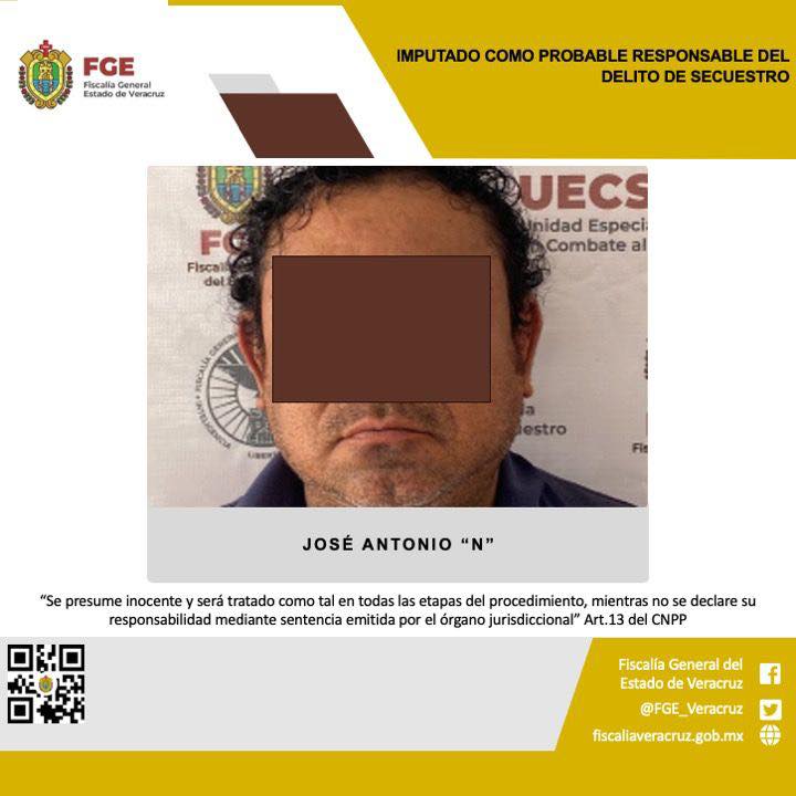 DETENIDA COMO PRESUNTA RESPONSABLE DEL DELITO DE SECUESTRO AGRAVADO