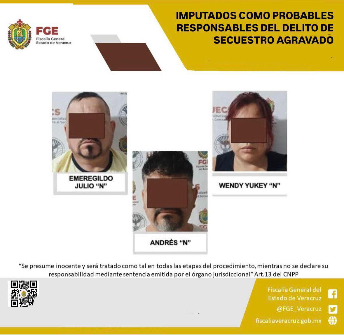 PRISIÓN PREVENTIVA COMO PROBABLES RESPONSABLES DEL DELITO DE SECUESTRO AGRAVADO