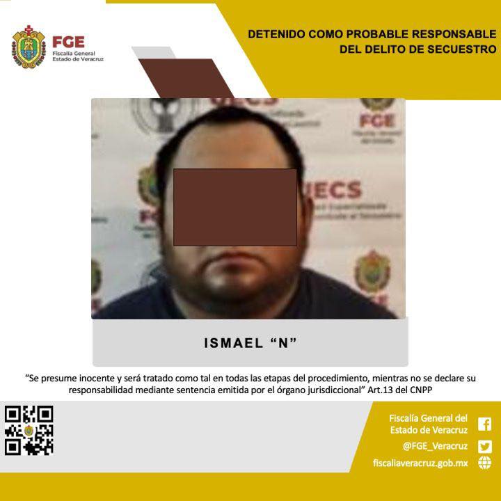 DETENIDO EN FLAGRANCIA COMO PROBABLE RESPONSABLE DEL DELITO DE SECUESTRO