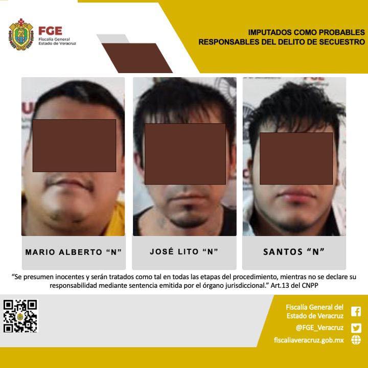 PRISIÓN PREVENTIVA COMO PROBABLES RESPONSABLES DEL DELITO DE SECUESTRO.