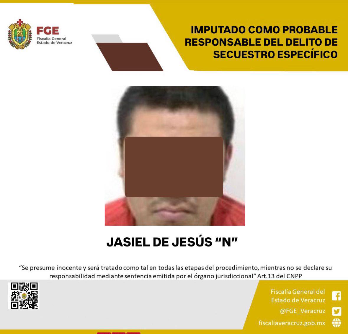 IMPUTADO COMO PROBABLE RESPONSABLE DEL DELITO DE SECUESTRO ESPECÍFICO