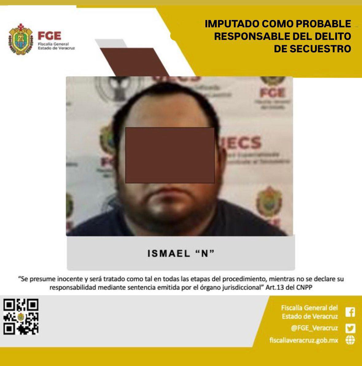 PRISIÓN PREVENTIVA JUSTIFICADA COMO PROBABLE RESPONSABLE DEL DELITO DE SECUESTRO