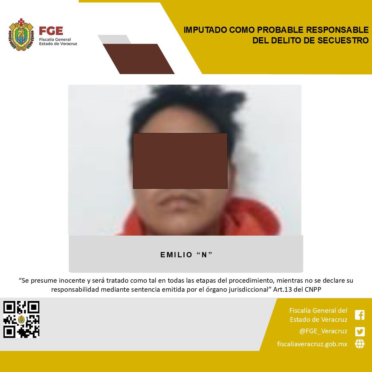 PRISIÓN PREVENTIVA COMO PROBABLE RESPONSABLE DEL DELITO DE SECUESTRO