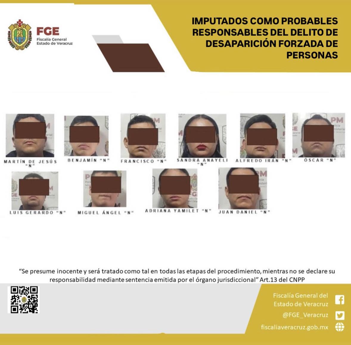 PRISIÓN PREVENTIVA A POLICÍAS ESTATALES COMO PROBABLES RESPONSABLES DEL DELITO DE DESAPARICIÓN FORZADA DE PERSONAS.