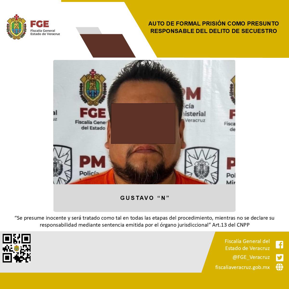 AUTO DE FORMAL PRISIÓN COMO PRESUNTO RESPONSABLE DEL DELITO DE SECUESTRO