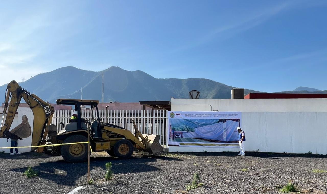 FISCALÍA GENERAL DEL ESTADO INICIA  CONSTRUCCIÓN DE LABORATORIO DE ANTROPOLOGÍA FORENSE EN NOGALES.