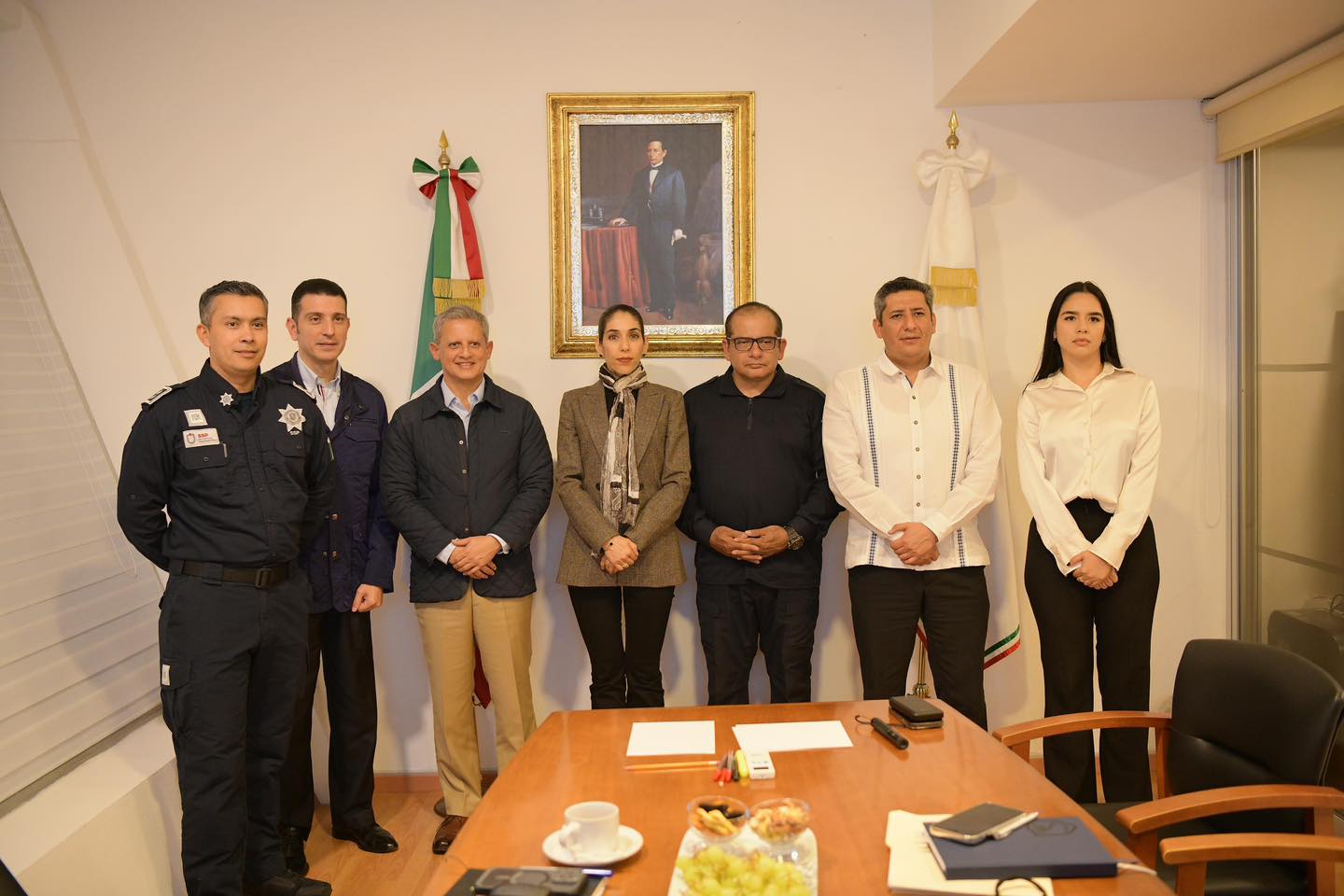 FISCAL GENERAL SOSTIENE REUNIÓN INTERESTATAL DE SEGURIDAD ENTRE VERACRUZ Y OAXACA