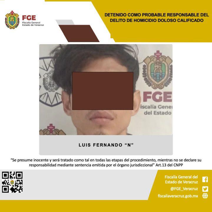 DETENIDO COMO PROBABLE RESPONSABLE DEL DELITO DE HOMICIDIO DOLOSO CALIFICADO