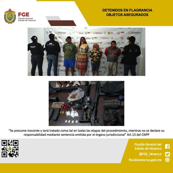 DETENCIÓN EN FLAGRANCIA DE CINCO PERSONAS Y ENERVANTES ASEGURADOS EN OPERATIVO DE CATEO CON FUERZAS FEDERALES EN MOLOACÁN