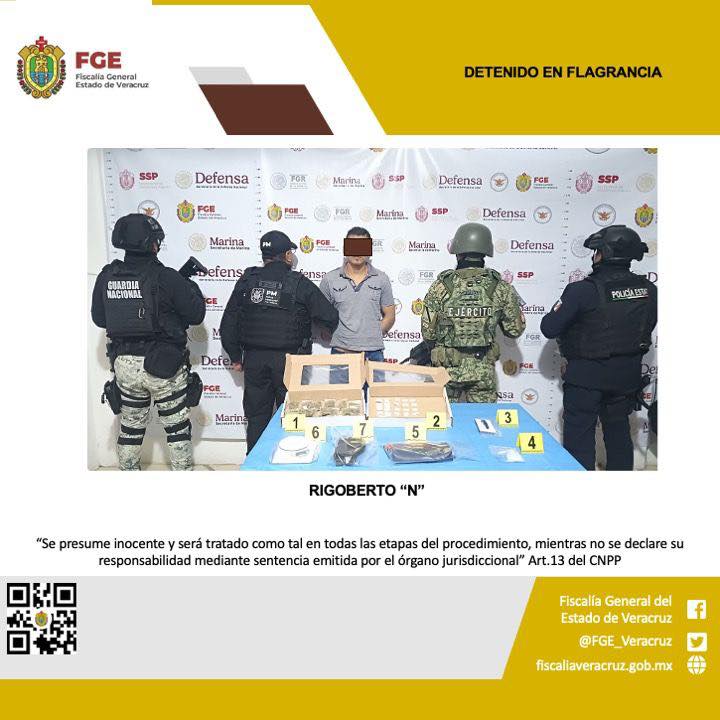 UNA PERSONA DETENIDA Y OBJETOS ASEGURADOS EN OPERATIVO DE CATEO CON FUERZAS FEDERALES Y ESTATALES EN CHICONTEPEC.