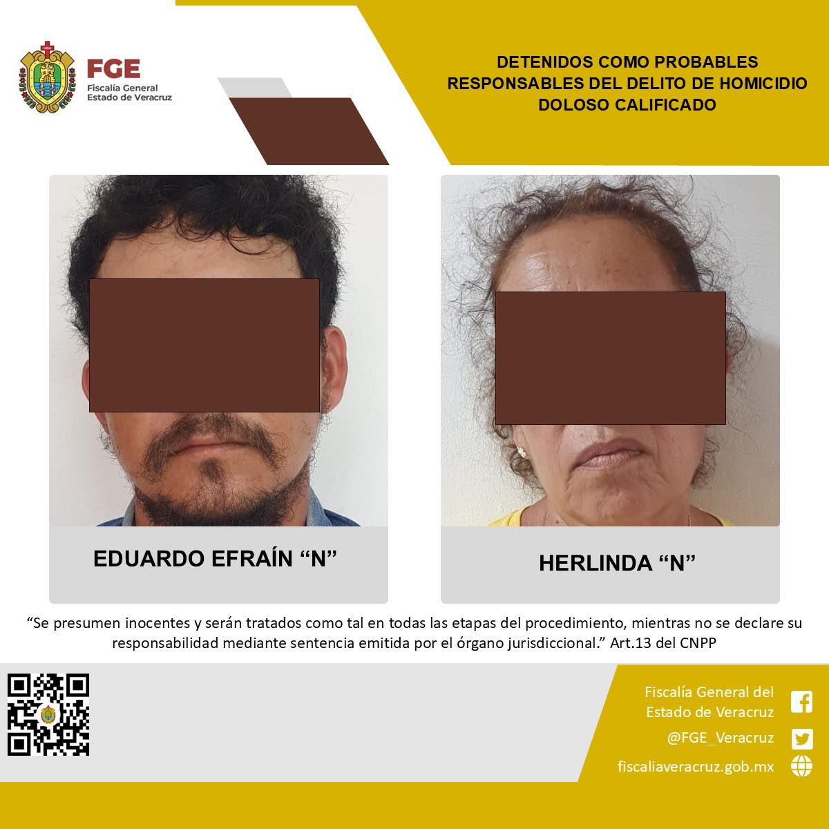 DETENIDOS COMO PROBABLES RESPONSABLES DEL DELITO DE HOMICIDIO DOLOSO CALIFICADO