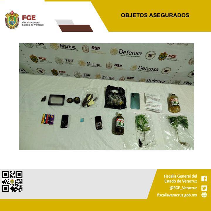 OBJETOS ASEGURADOS EN OPERATIVO CONJUNTO CON FUERZAS FEDERALES EN LAS CHOAPAS