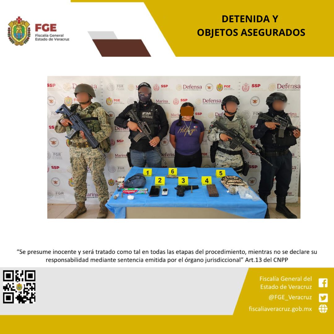 UNA PERSONA DETENIDA Y OBJETOS ASEGURADOS EN OPERATIVO DE CATEO CON FUERZAS FEDERALES Y ESTATALES EN MISANTLA