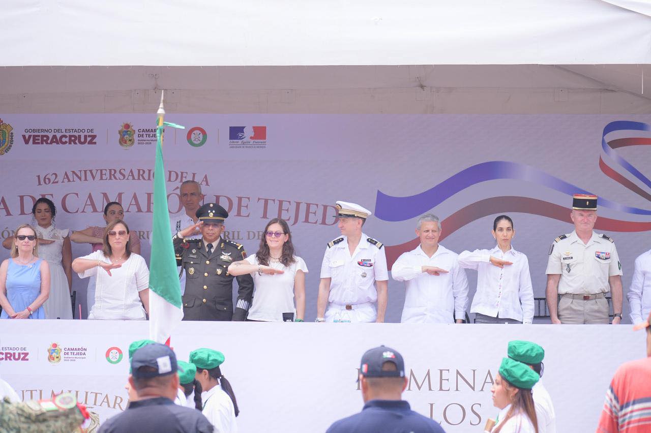 FISCALÍA GENERAL PARTICIPA EN LA CEREMONIA DEL 162 ANIVERSARIO DE LA BATALLA DE CAMARÓN DE TEJEDA