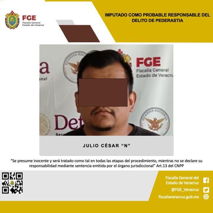 PRISIÓN PREVENTIVA COMO PROBABLE RESPONSABLE DEL DELITO DE PEDERASTIA