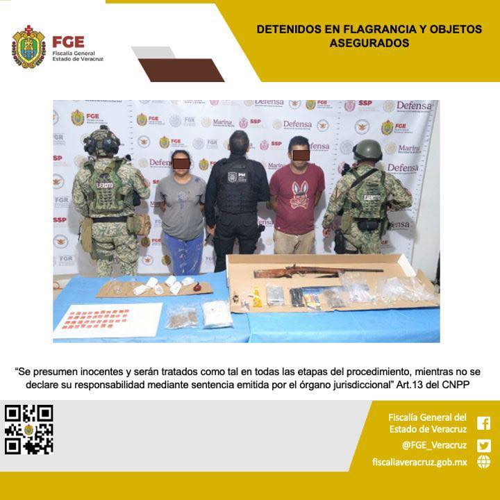 DOS PERSONAS DETENIDAS Y OBJETOS ASEGURADOS EN OPERATIVO DE CATEO CON FUERZAS FEDERALES EN BENITO JUÁREZ
