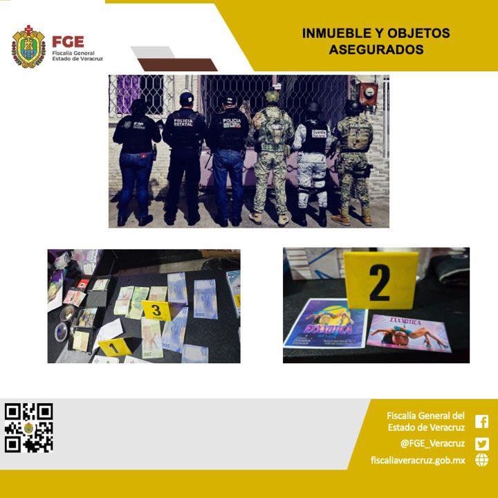 INMUEBLE Y OBJETOS ASEGURADOS EN OPERATIVO DE CATEO CON FUERZAS FEDERALES Y ESTATALES EN ORIZABA