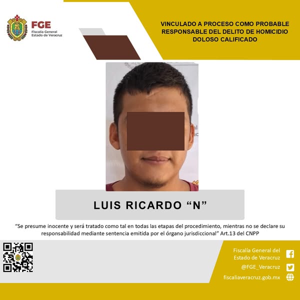 VINCULADO A PROCESO COMO PROBABLE RESPONSABLE DEL DELITO DE HOMICIDIO DOLOSO CALIFICADO